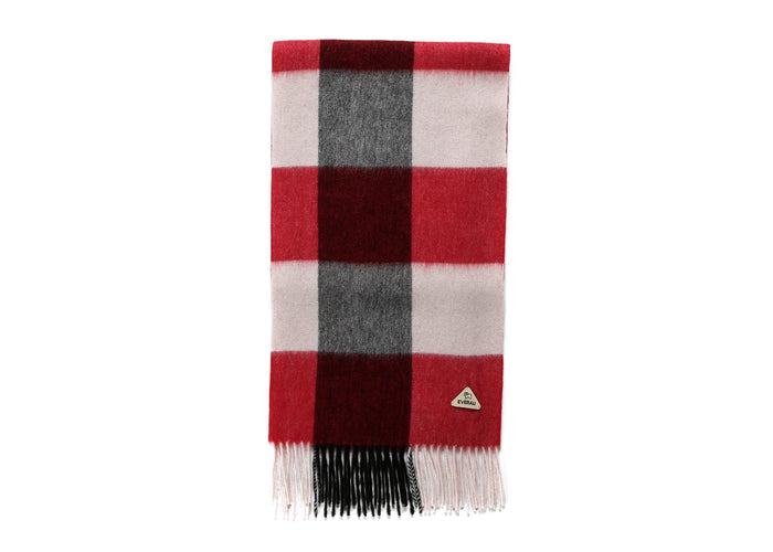 Plum Check / One Size