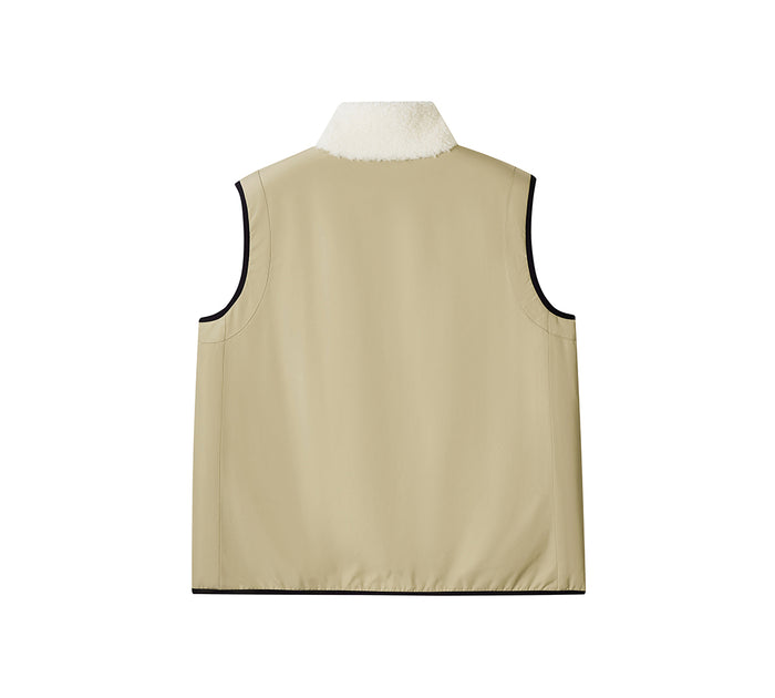 EVERAU® Wool Reversible Vest Warm Layering Cozea EVERAU