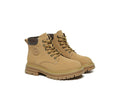 EVERAU® Women Leather Chunky Boots Stephanie