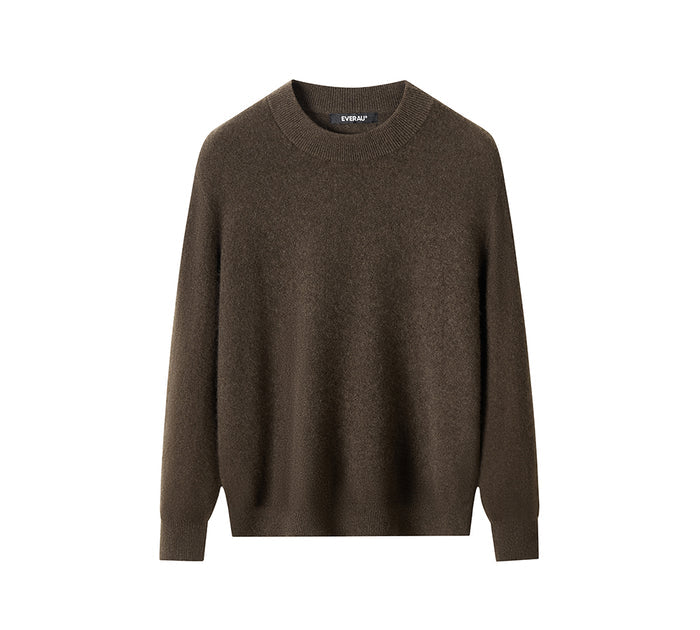 EVERAU® Oversized Yak Cashmere Blend Knit Sweater Toora EVERAU