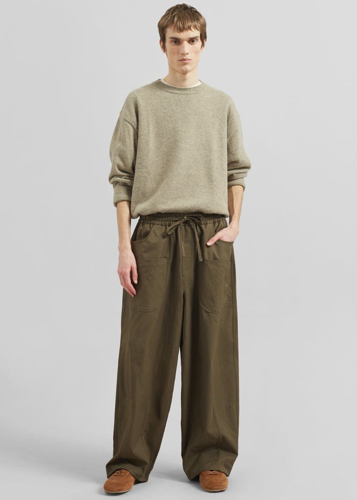 Fae Balloon Pants - Army Green