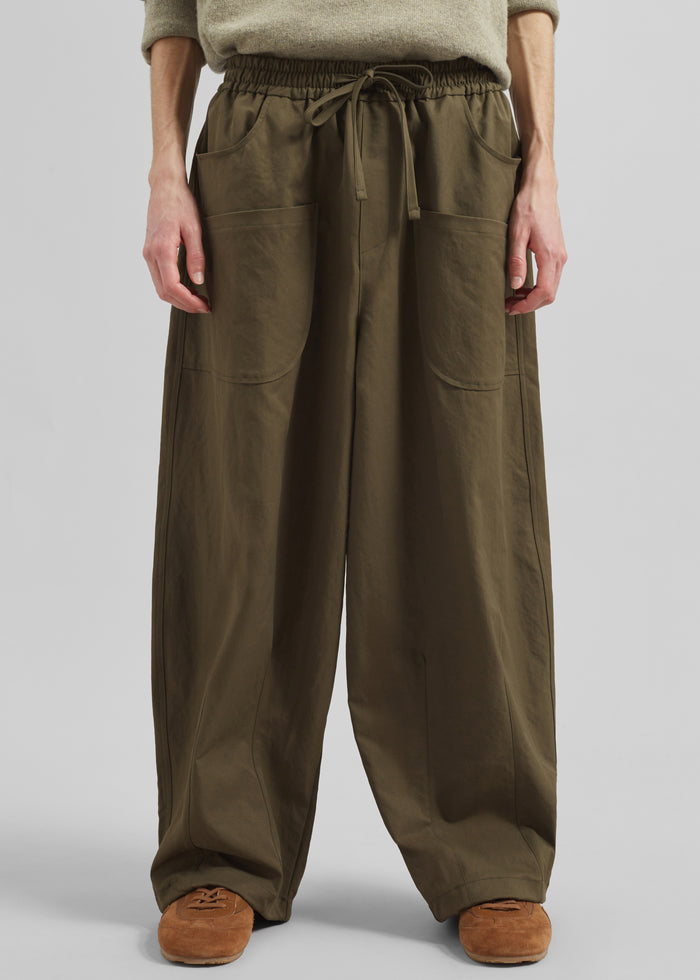 Fae Balloon Pants - Army Green