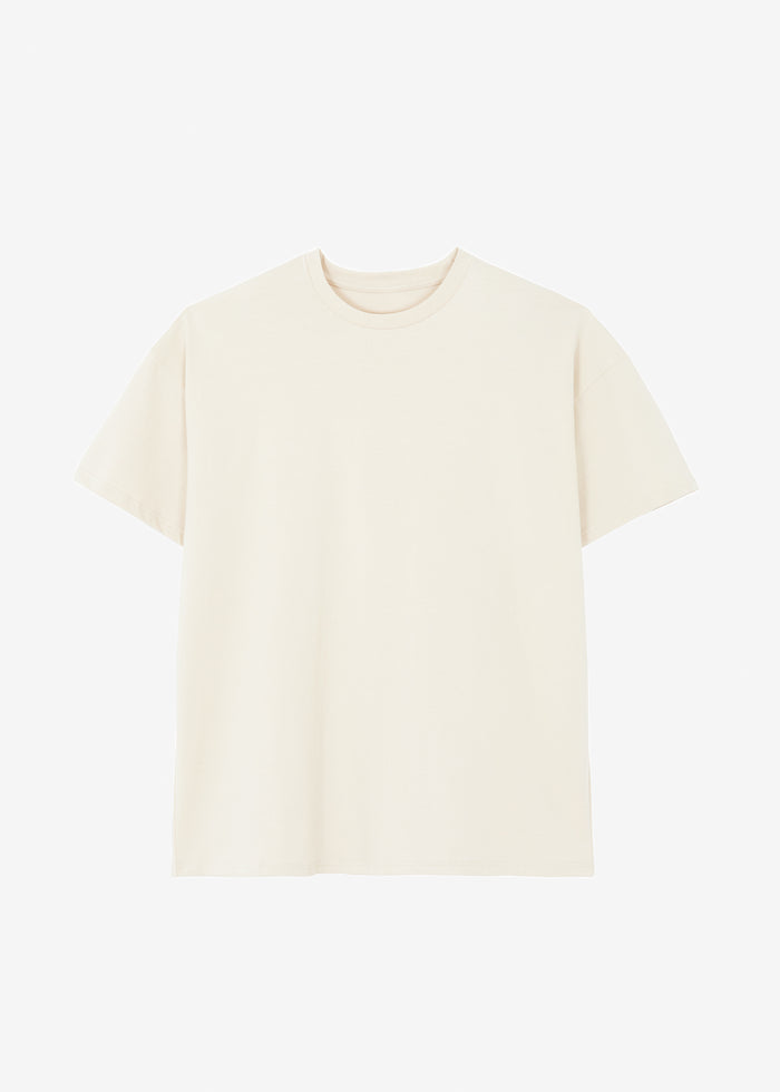 Faro Boxy Tee - Beige