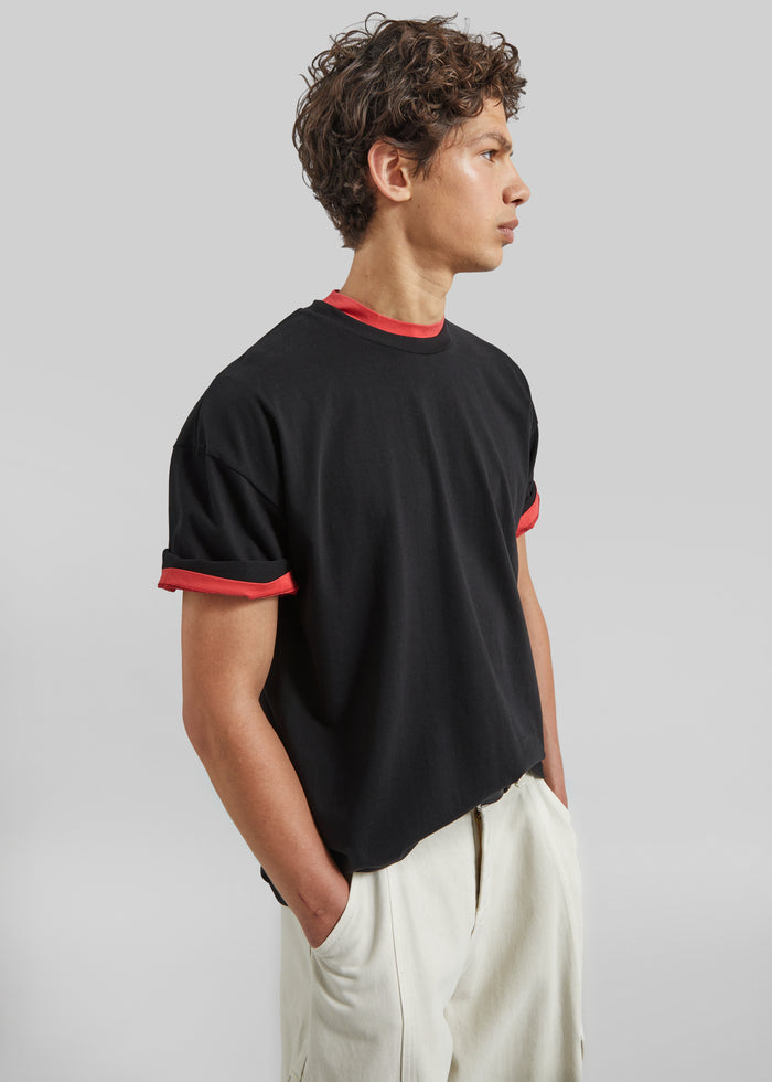 Faro Boxy Tee - Black