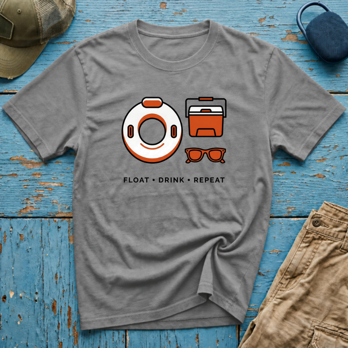 Float Drink Repeat Graphic T-Shirt