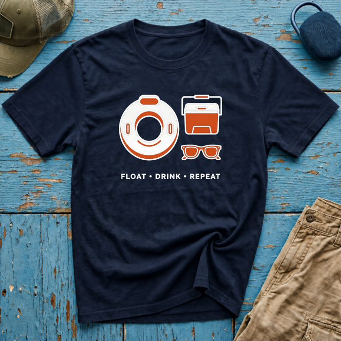 Float Drink Repeat Graphic T-Shirt
