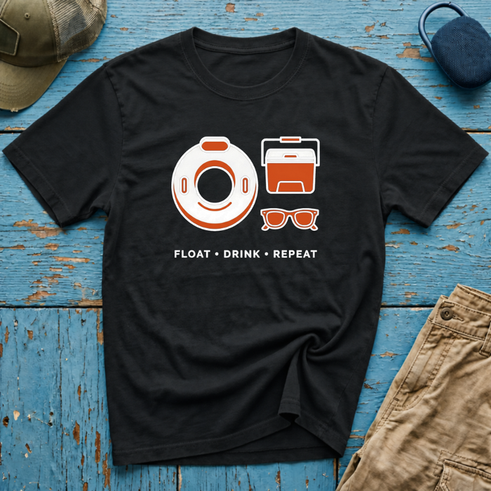 Float Drink Repeat Graphic T-Shirt