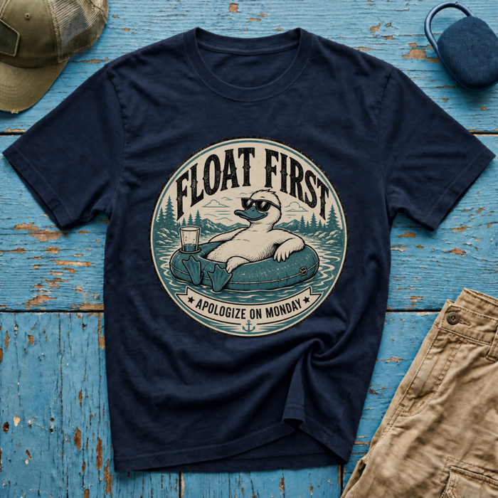 Float First Apologize Monday Graphic T-Shirt