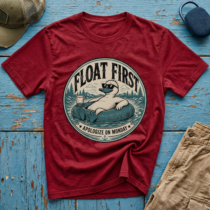 Float First Apologize Monday Graphic T-Shirt