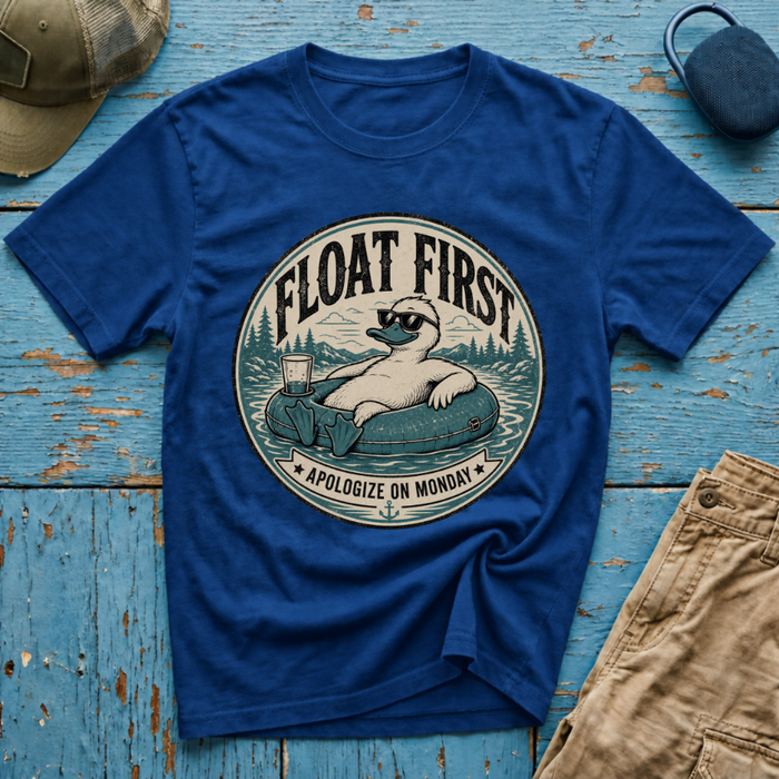 Float First Apologize Monday Graphic T-Shirt