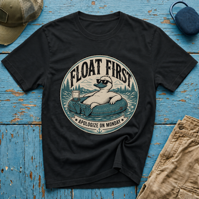 Float First Apologize Monday Graphic T-Shirt