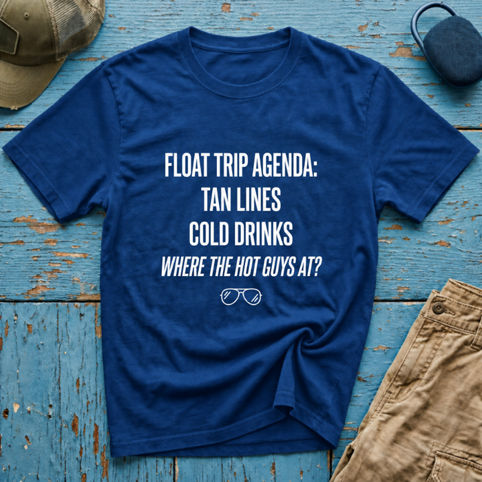 Float Trip Agenda Graphic T-Shirt