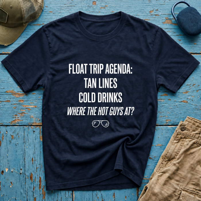 Float Trip Agenda Graphic T-Shirt