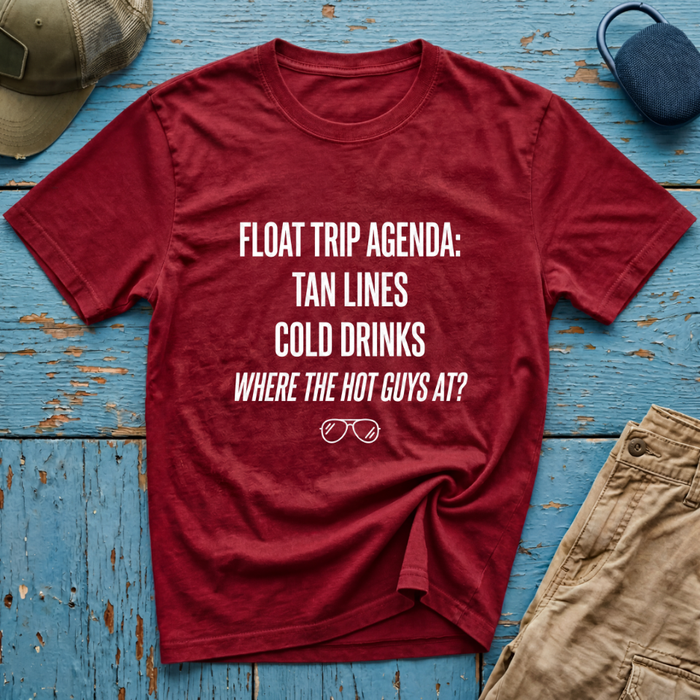 Float Trip Agenda Graphic T-Shirt