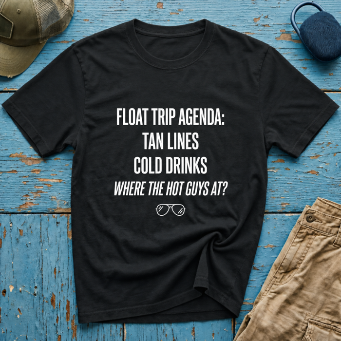 Float Trip Agenda Graphic T-Shirt