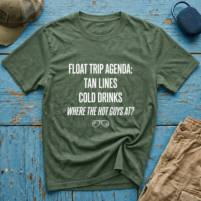 Float Trip Agenda Graphic T-Shirt