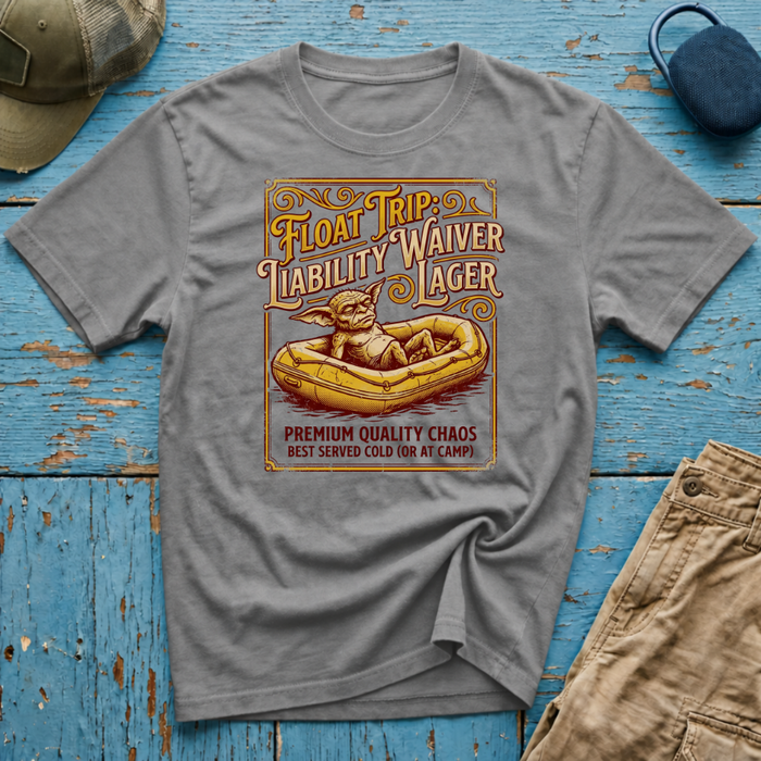Float Trip Liability Waiver Lager Graphic T-Shirt