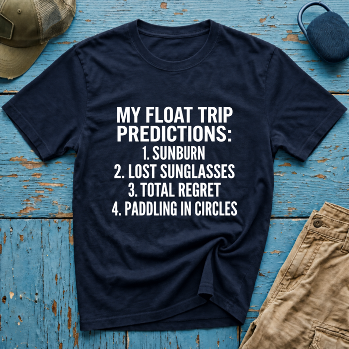 Float Trip Predictions Neutral Graphic T-Shirt