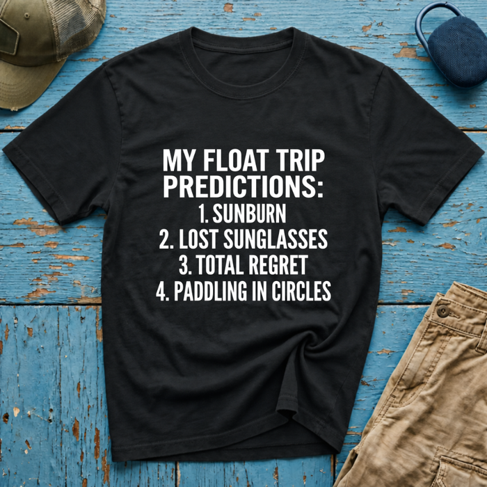 Float Trip Predictions Neutral Graphic T-Shirt