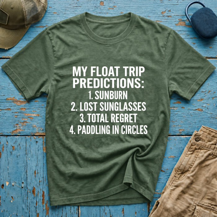 Float Trip Predictions Neutral Graphic T-Shirt