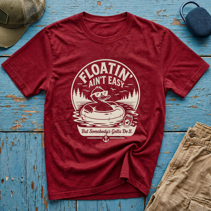 Floatin Aint Easy Graphic T-Shirt