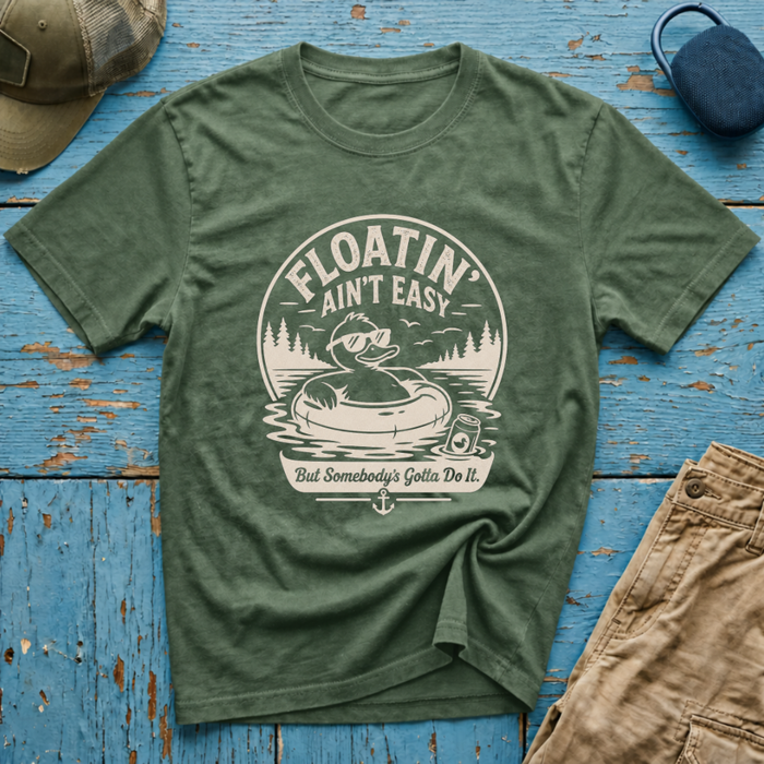 Floatin Aint Easy Graphic T-Shirt