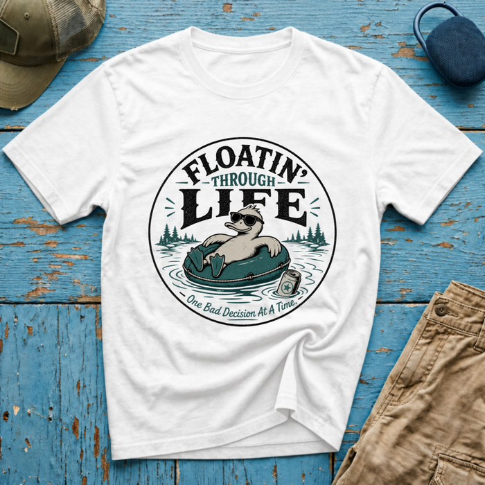 Floatin Through Life Graphic T-Shirt