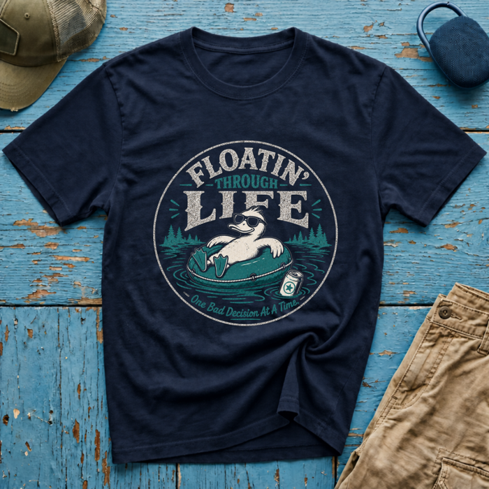Floatin Through Life Graphic T-Shirt