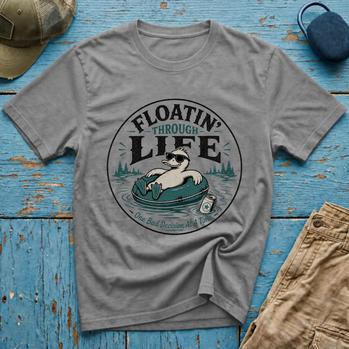 Floatin Through Life Graphic T-Shirt