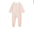 Floral scalloped sleeper
