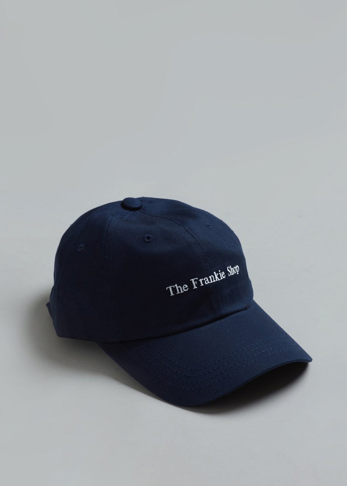 Summer Baseball Hat - Navy Hat The Frankie Shop [gender-male]