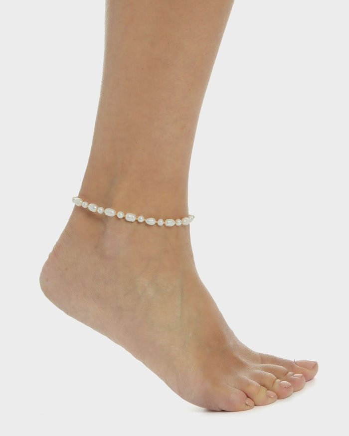 FRESHWATER PEARL LEAH ANKLET