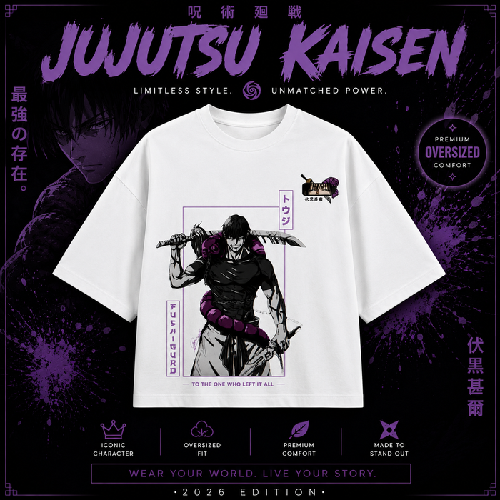 Fushigiro Toji Oversized Tee