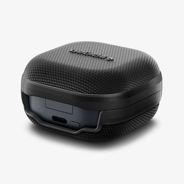 ACS11203 - Galaxy Buds 4 Series - Classic Fit in Black showing the back, side and top