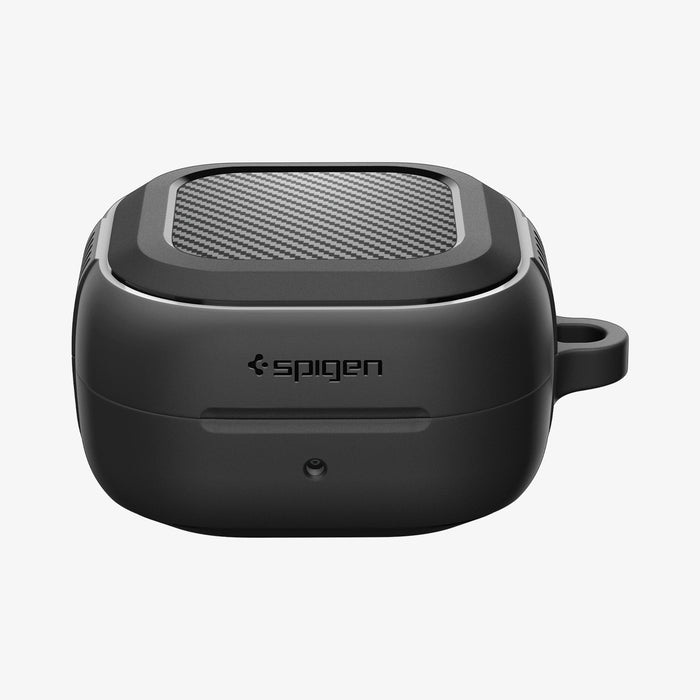 ACS11200 - Galaxy Buds 4 Series Rugged Armor in Matte Black showing the front and partial top