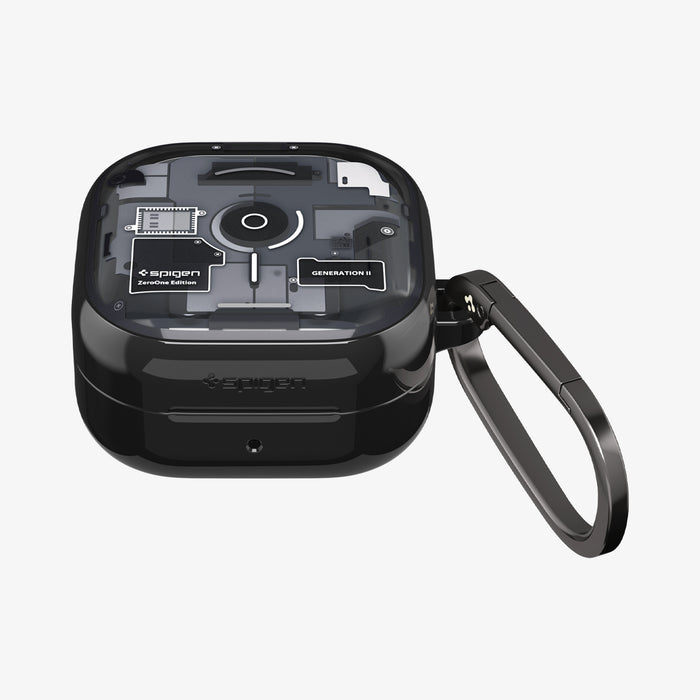 ACS11201 - Galaxy Buds 4 Series - Ultra Hybrid Zero One showing the top with carabiner