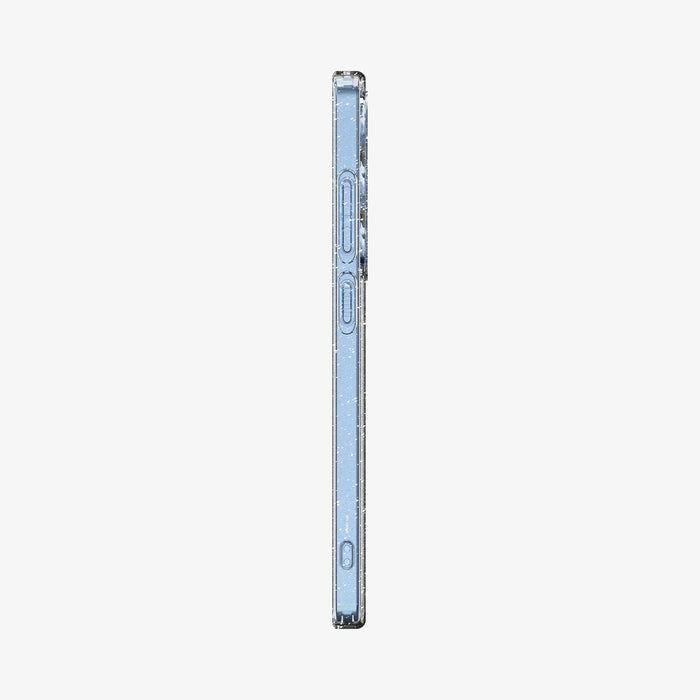 ACS08950 - Galaxy S25 Ultra Case in Crystal Quartz showing the side