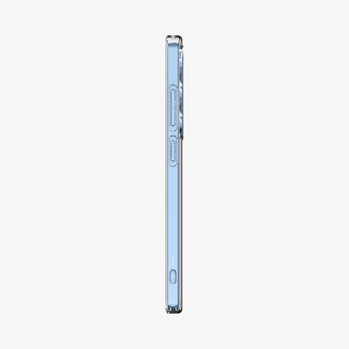 ACS08948 - Galaxy S25 Ultra Case Liquid Crystal in Crystal Clear showing the side