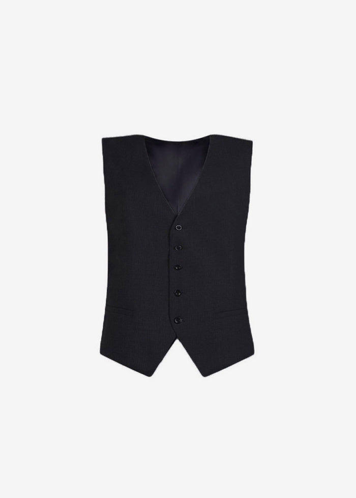 Gelso Waistcoat - Black Vest The Frankie Shop