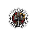 German Bloodlines Medieval Knight Die-Cut Sticker