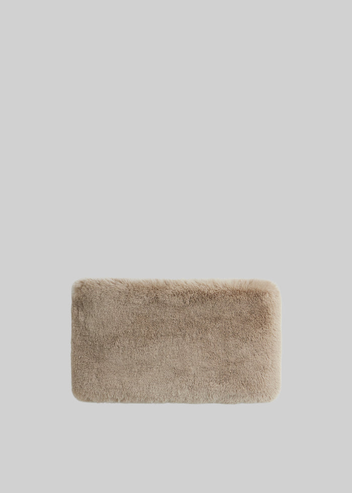 Ginevra Faux Fur Snood - Light Taupe