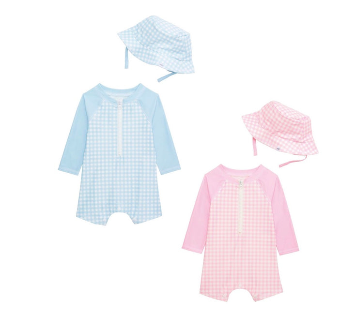 Gingham rashguard
