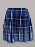 Girls (Senior) Check Skirt