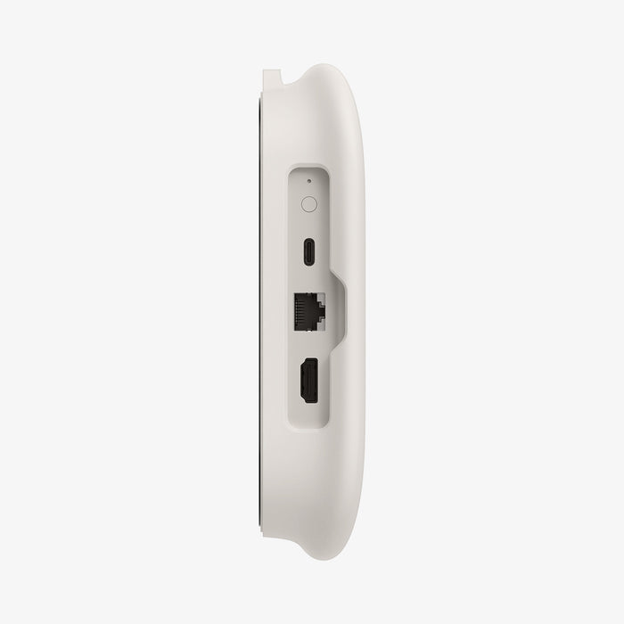 ACS07974 - Google TV Streamer Mount (4K) Silicone Fit in Porcelain showing the back