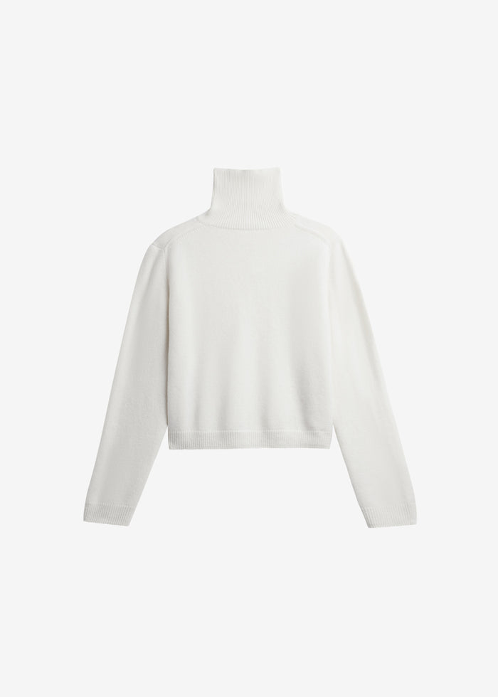 Grenaa Wool Turtleneck Sweater - Ivory