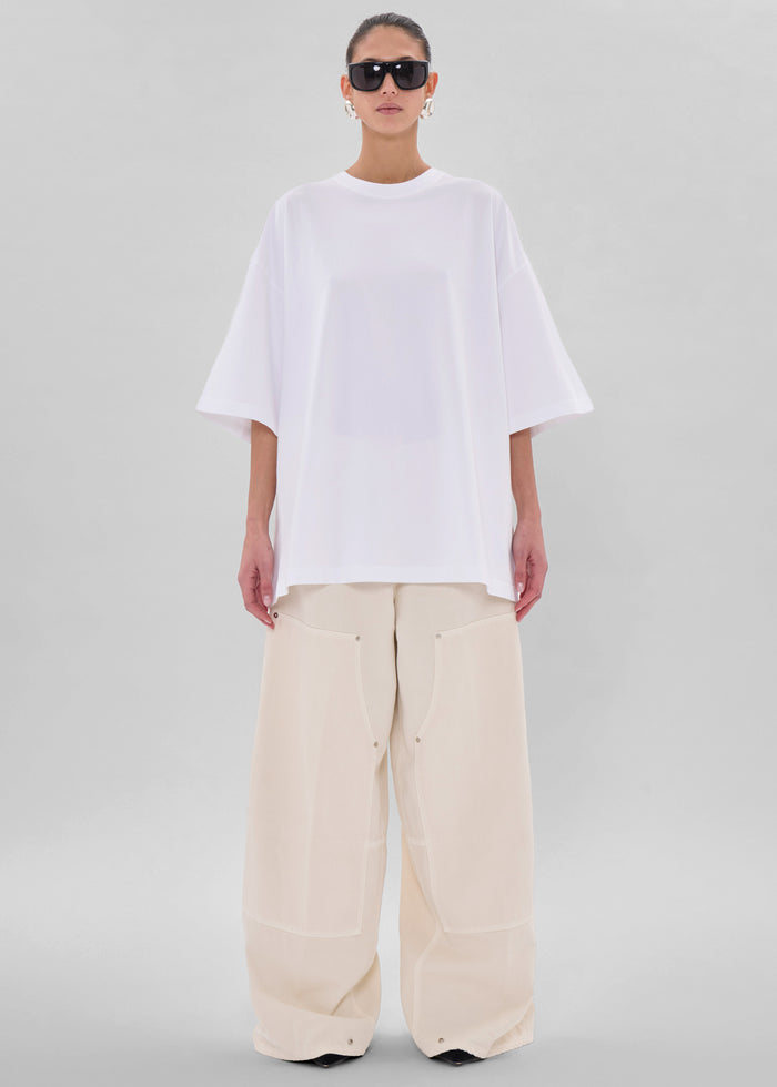 Haikure Gabrielle Top - Optical White