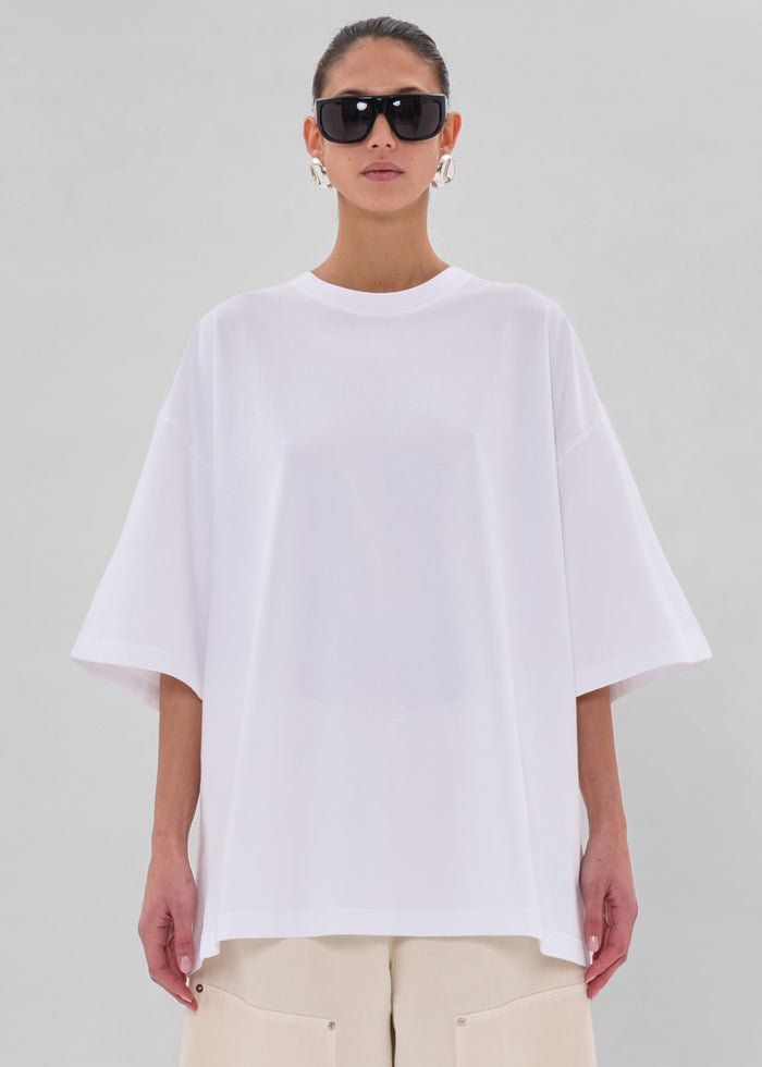 Haikure Gabrielle Top - Optical White