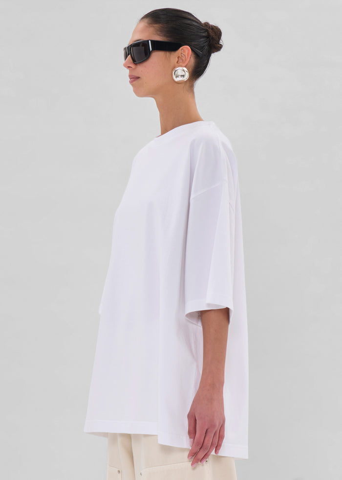 Haikure Gabrielle Top - Optical White