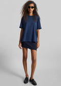 Harper Soft Organic T-Shirt - Navy
