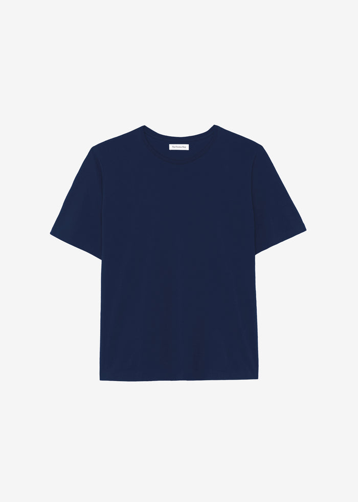 Harper Soft Organic T-Shirt - Navy